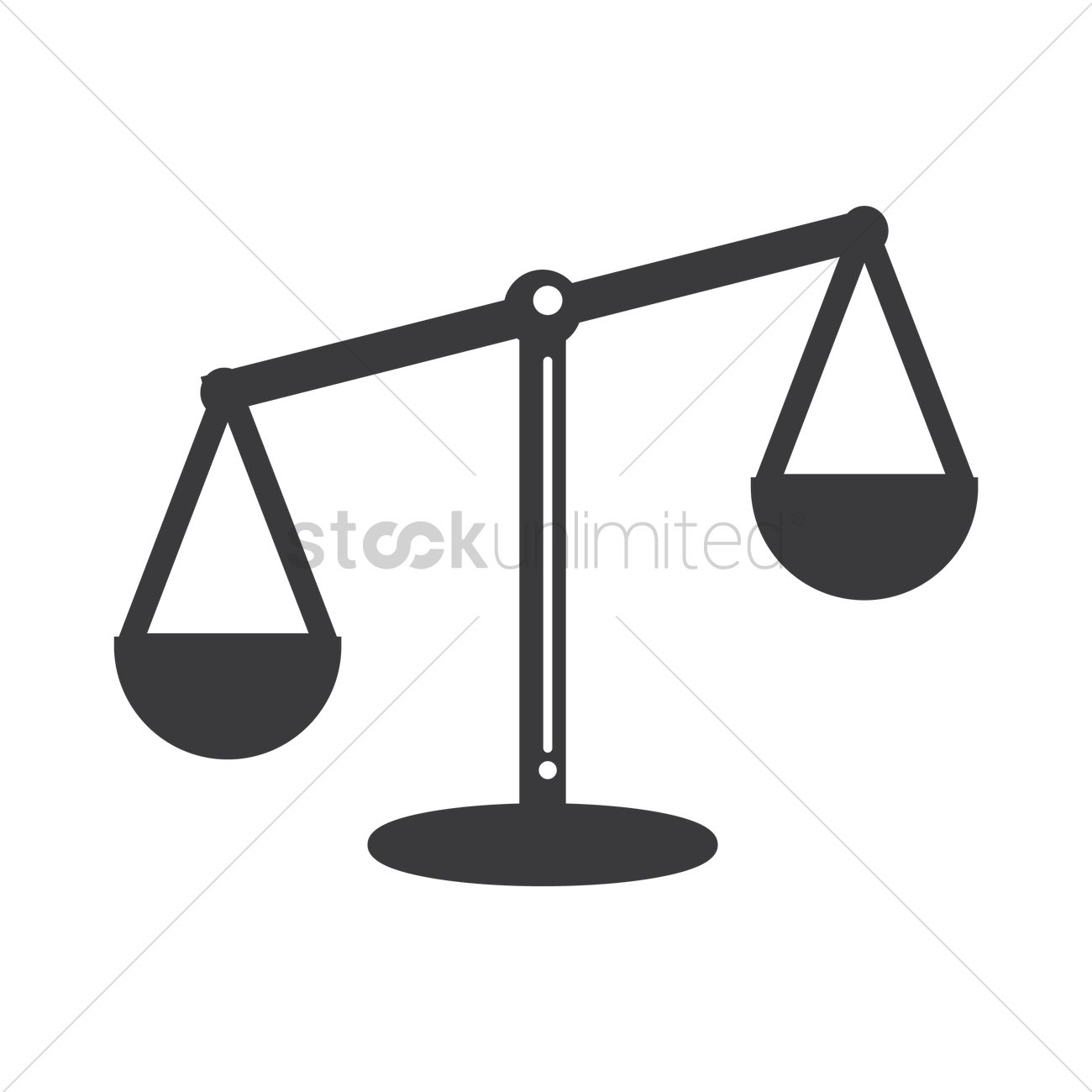 1300x1300 Balance Scale Vector Image
