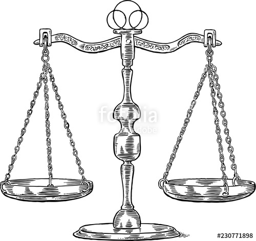 500x471 Antique Scales Balance Vector Stock Image And Royalty Free Vector