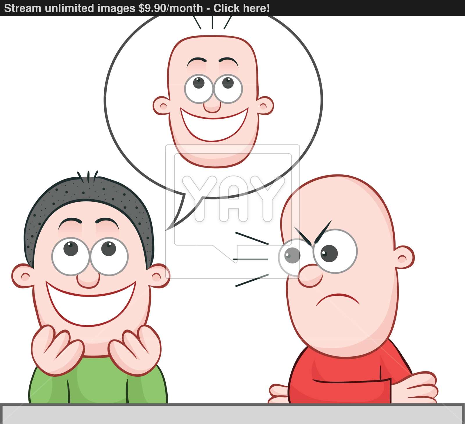 1600x1461 Friend Joking He Has Flat Bald Head Vector