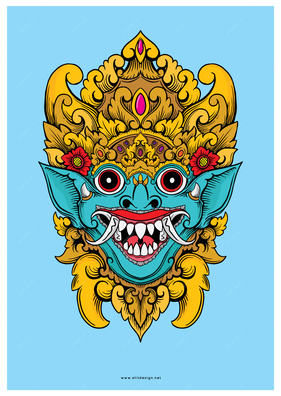 900x1266 Raksasa Bali Vector Alit Design