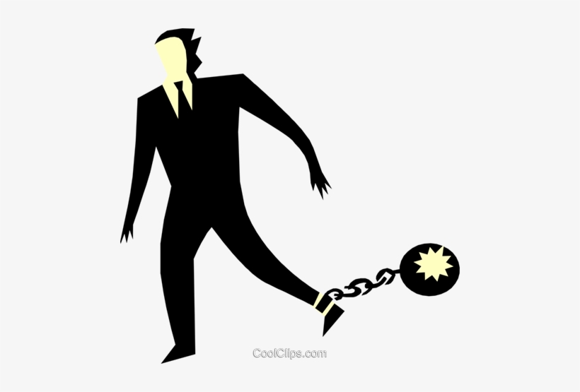 Ball And Chain Royalty Free Vector Clip Art Illustration 820x555 Ball And Chain Royalty Free Vector Clip Art Illustration