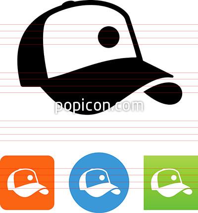400x429 Baseball Hat Icon