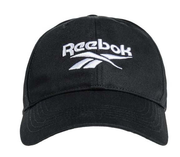 578x503 Reebok Classic Vector Ball Cap Black Big Logo Cotton Ebay