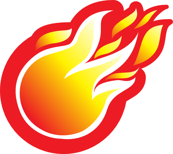 600x536 Fire Ball Icon Clip Art