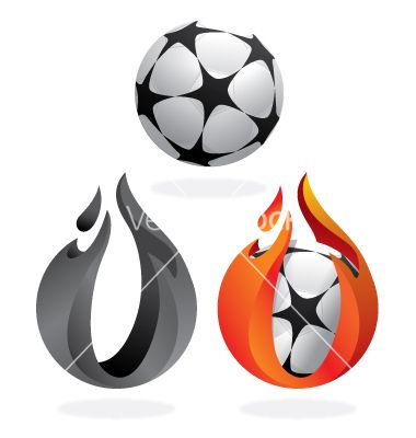 380x400 Soccer Ball On Fire Vector Business Ideas Fire Vector, Soccer
