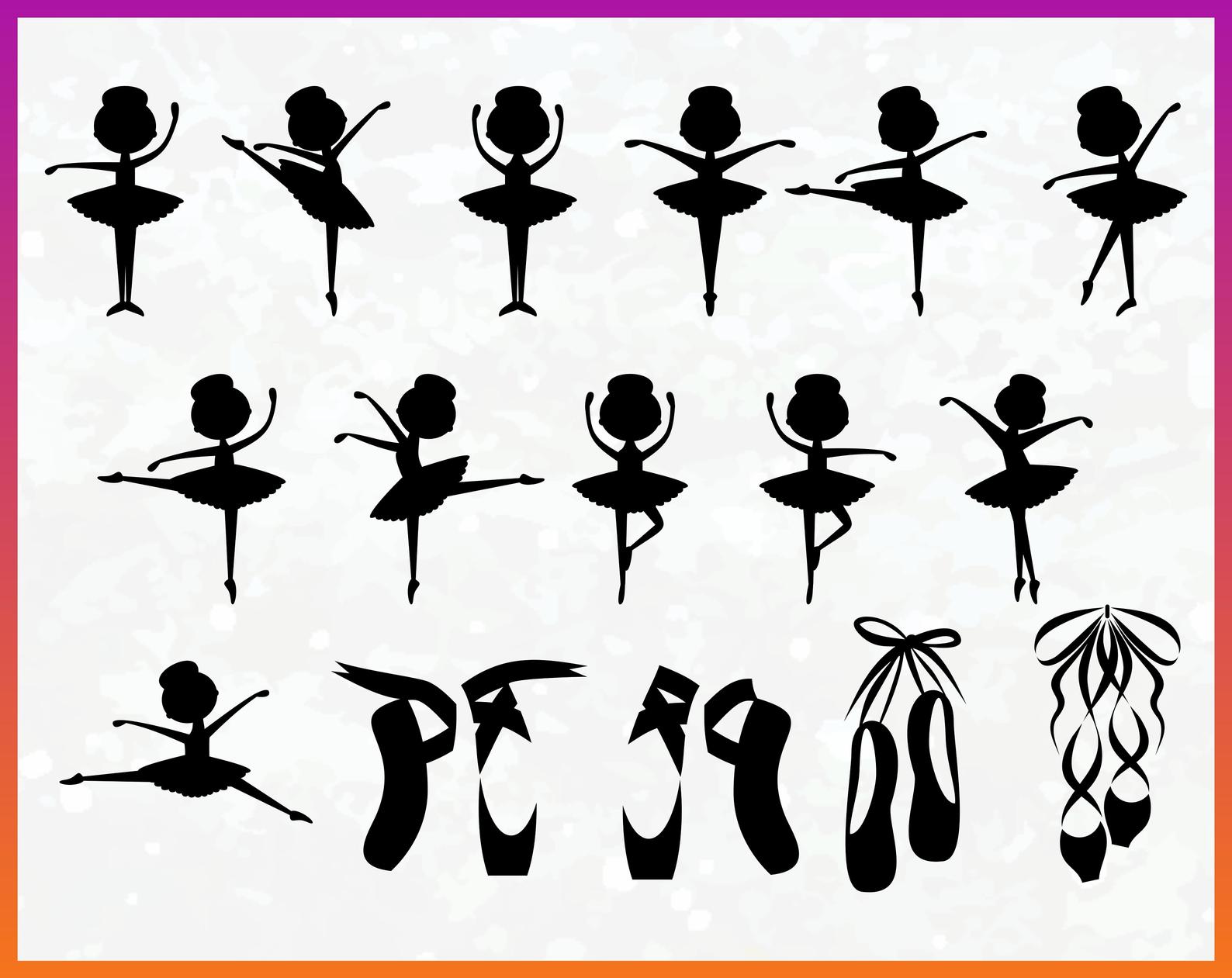 1588x1261 Ballerina Ballerina Ballet Silhouette Cameo Ballerina