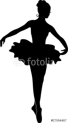 277x500 Download The Royalty Free Vector Ballerina Silhouette Designed