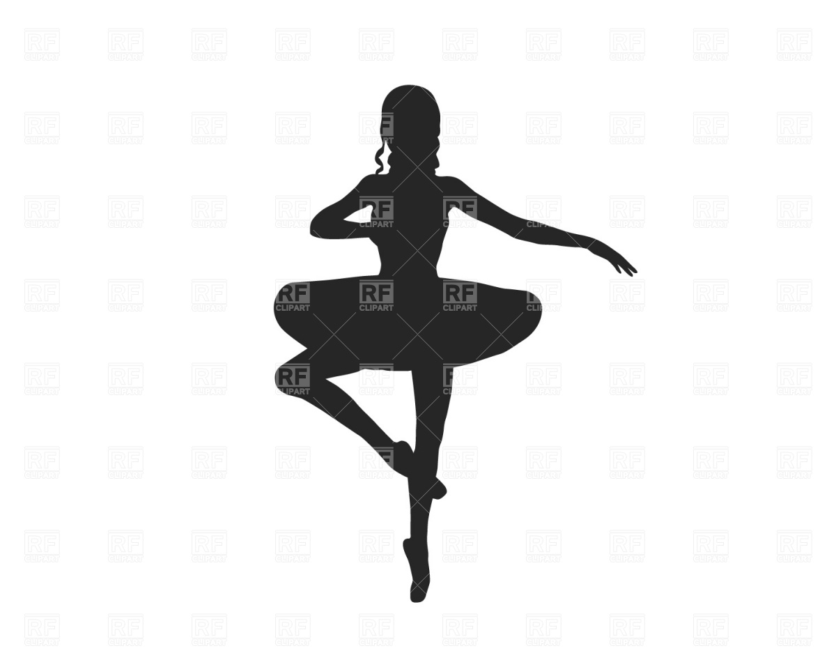 1200x960 Ballerina Silhouette Free Vector Image Vector Artwork Of People