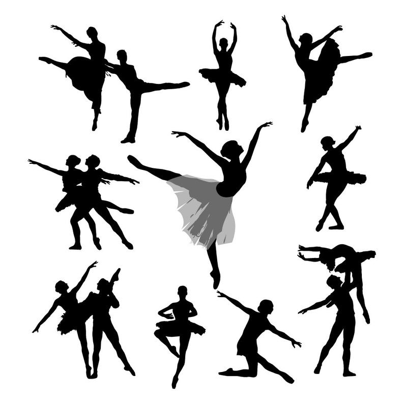 794x794 Ballet Ballerina Clipart Ballerina Vector Ballerina Etsy