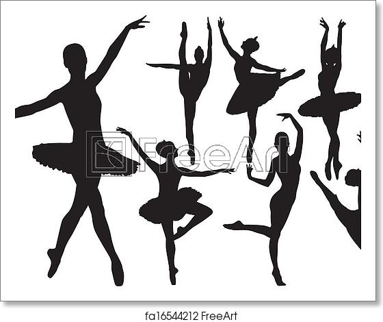 Free Art Print Of Ballerina Vector Silhouettes Ballet Female 560x470 Free Art Print Of Ballerina Vector Silhouettes Ballet Female