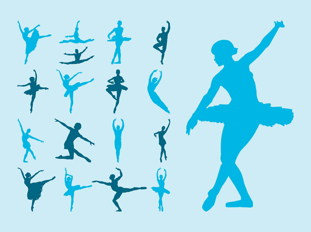 1024x765 Vector Ballet Dancers Vector Art Graphics