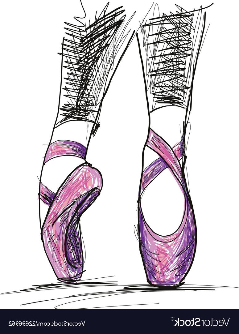 Top Dance Ballerina Ballet Shoes Vector Image Shoes Image Gallery 775x1080 Top Dance Ballerina Ballet Shoes Vector Image Shoes Image Gallery