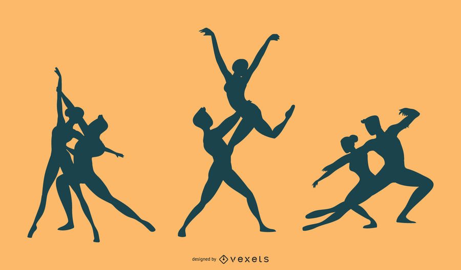 900x529 Ballet Dance Silhouette Vector