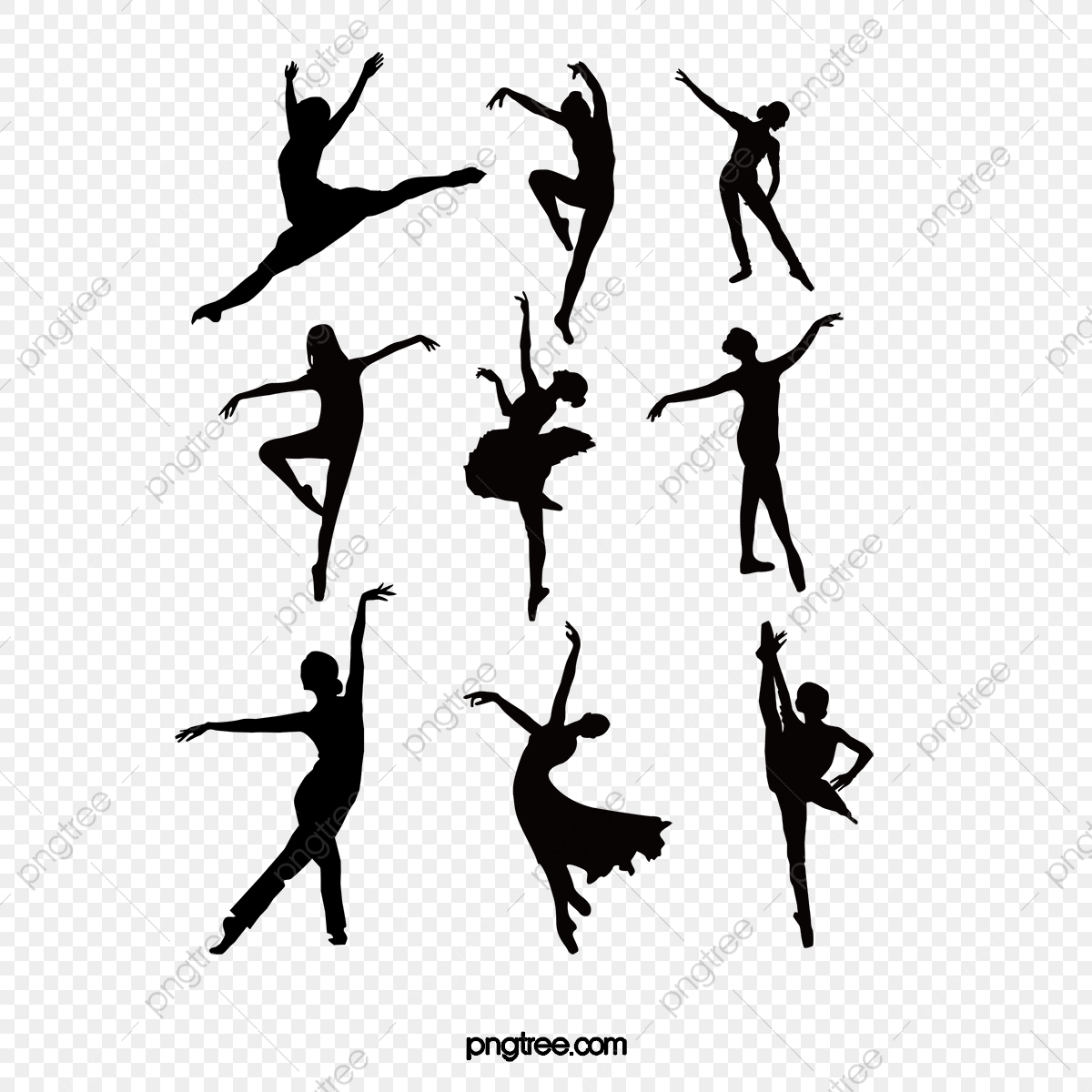 1200x1200 Ballet Silhouette, Silhouette Vector, Ballet, Silhouette Figures