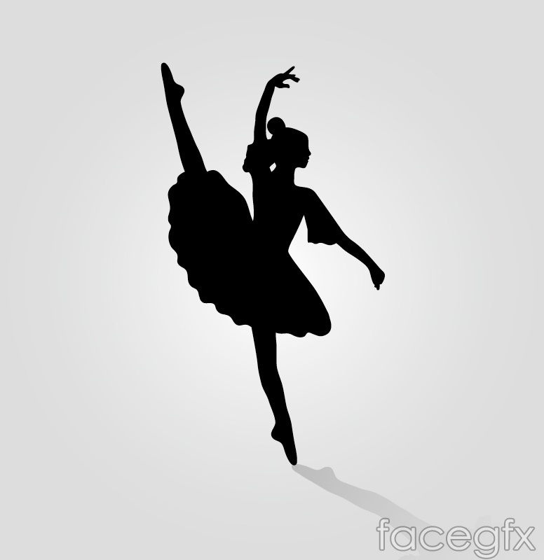 776x800 Ballerina Silhouettes Vector Over Millions Vectors, Stock Photos