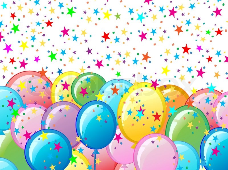 Balloon Background Stock Vector Colourbox 800x596 Balloon Background Stock Vector Colourbox
