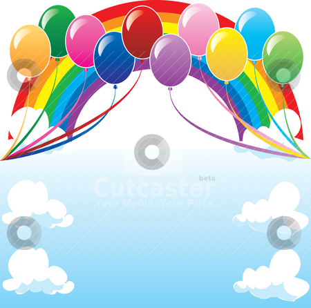 Balloon Background Stock Vector 450x446 Balloon Background Stock Vector
