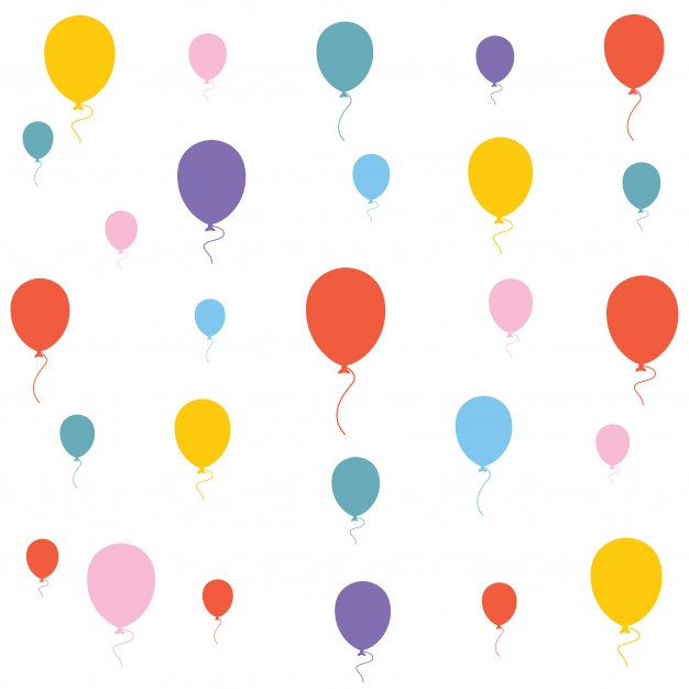 Balloon Background Vector at Vectorified.com | Collection of Balloon ...