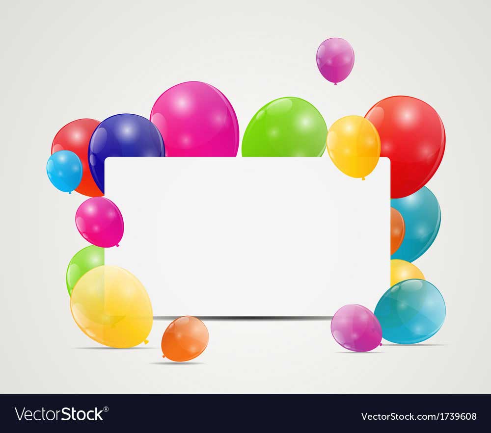 Balloon Birthday Card 1000x883 Balloon Birthday Card