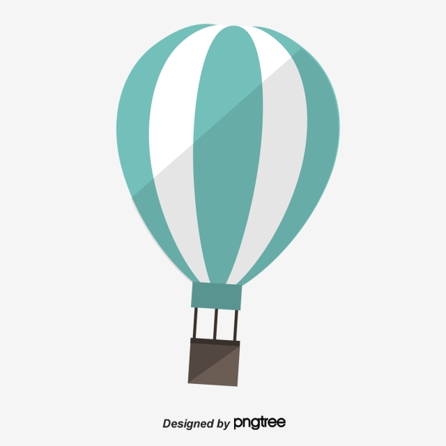 640x640 Cartoon Hot Air Balloon, Cartoon Vector, Air Vector, Balloon