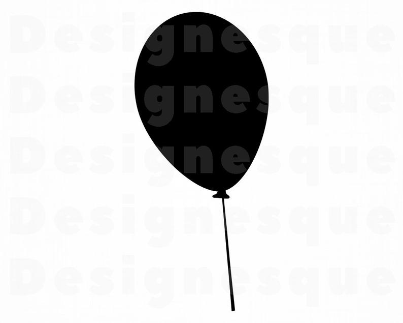 794x635 Balloon Silhouette Balloon Balloon Silhouette Etsy
