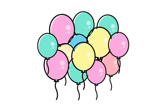 Balloon Vector Illustration Graphic 580x386 Balloon Vector Illustration Graphic
