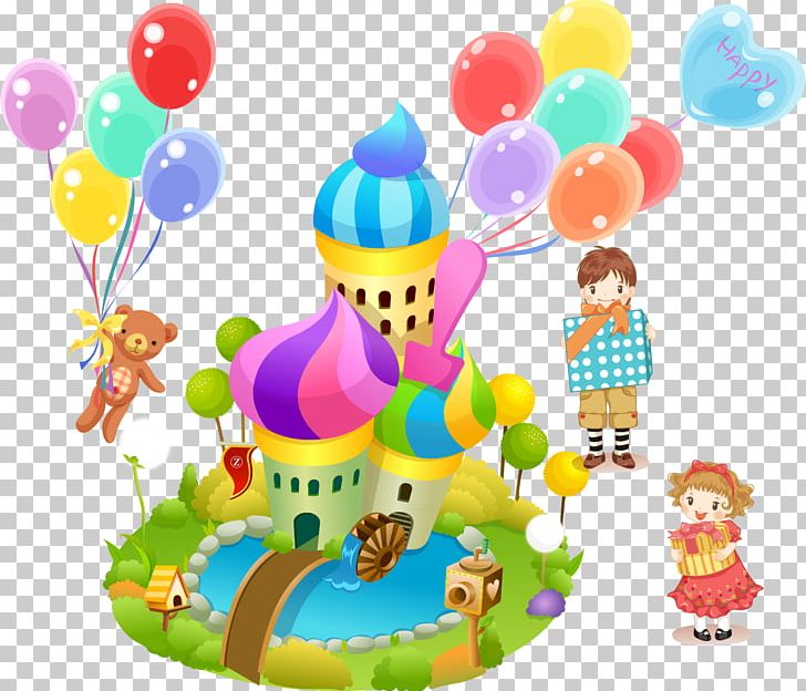 728x624 Cartoon Castle Png, Clipart, Architecture, Art, Balloon Cartoon
