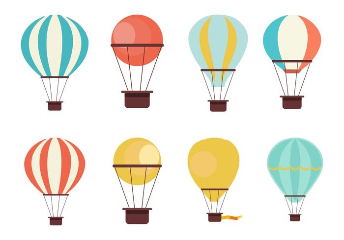 700x490 Free Hot Air Balloon Vector