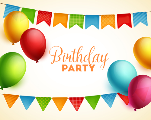 Colorful Birthday Balloons Vector For Free Download Free 500x398 Colorful Birthday Balloons Vector For Free Download Free