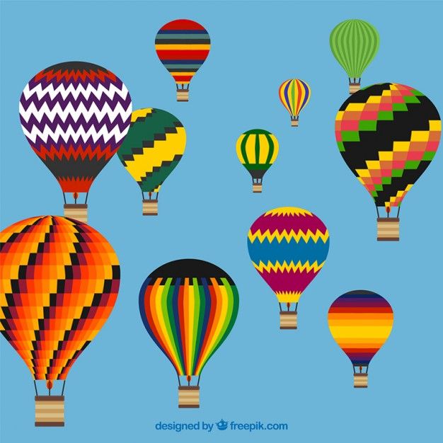 Colorful Hot Air Balloons Vector Free Download All Types 626x626 Colorful Hot Air Balloons Vector Free Download All Types
