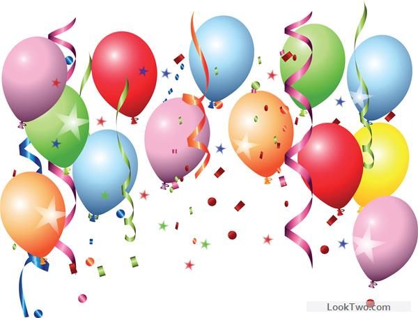 Free Birthday Background Colored Confetti With Balloon Vector 600x456 Free Birthday Background Colored Confetti With Balloon Vector