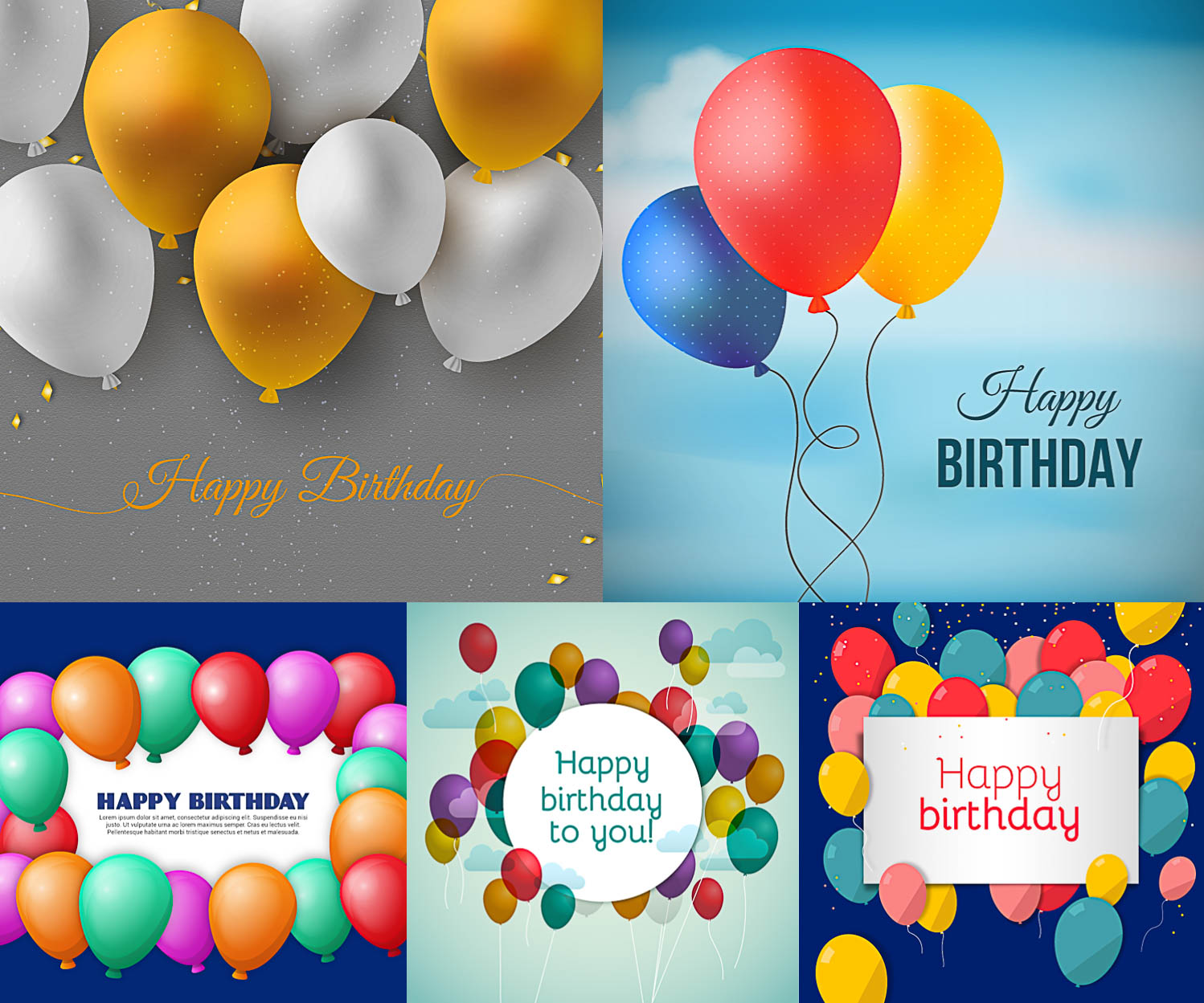 Happy Birthday Backgrounds With Balloons Vector Free Download 1498x1249 Happy Birthday Backgrounds With Balloons Vector Free Download