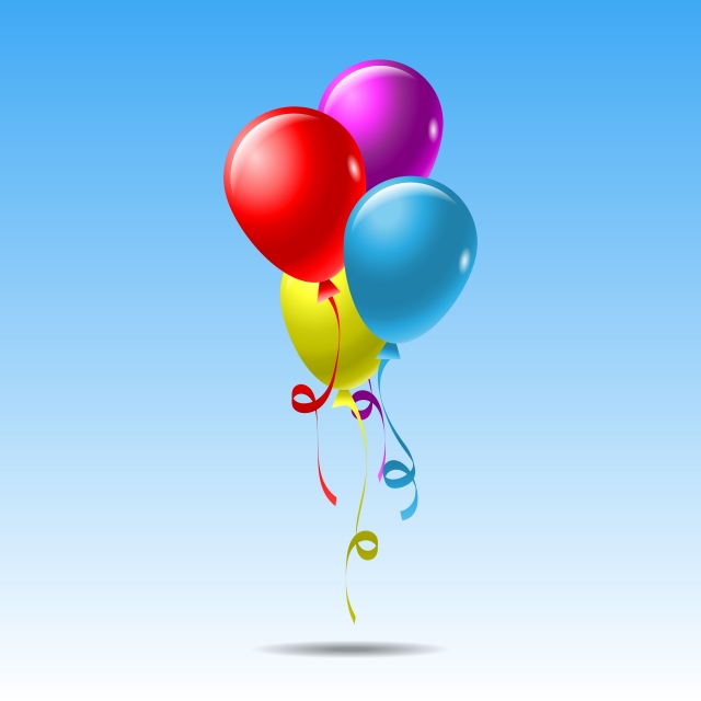 640x640 Colorful Balloon Vector, Balloon, Vector, Template Png And Vector