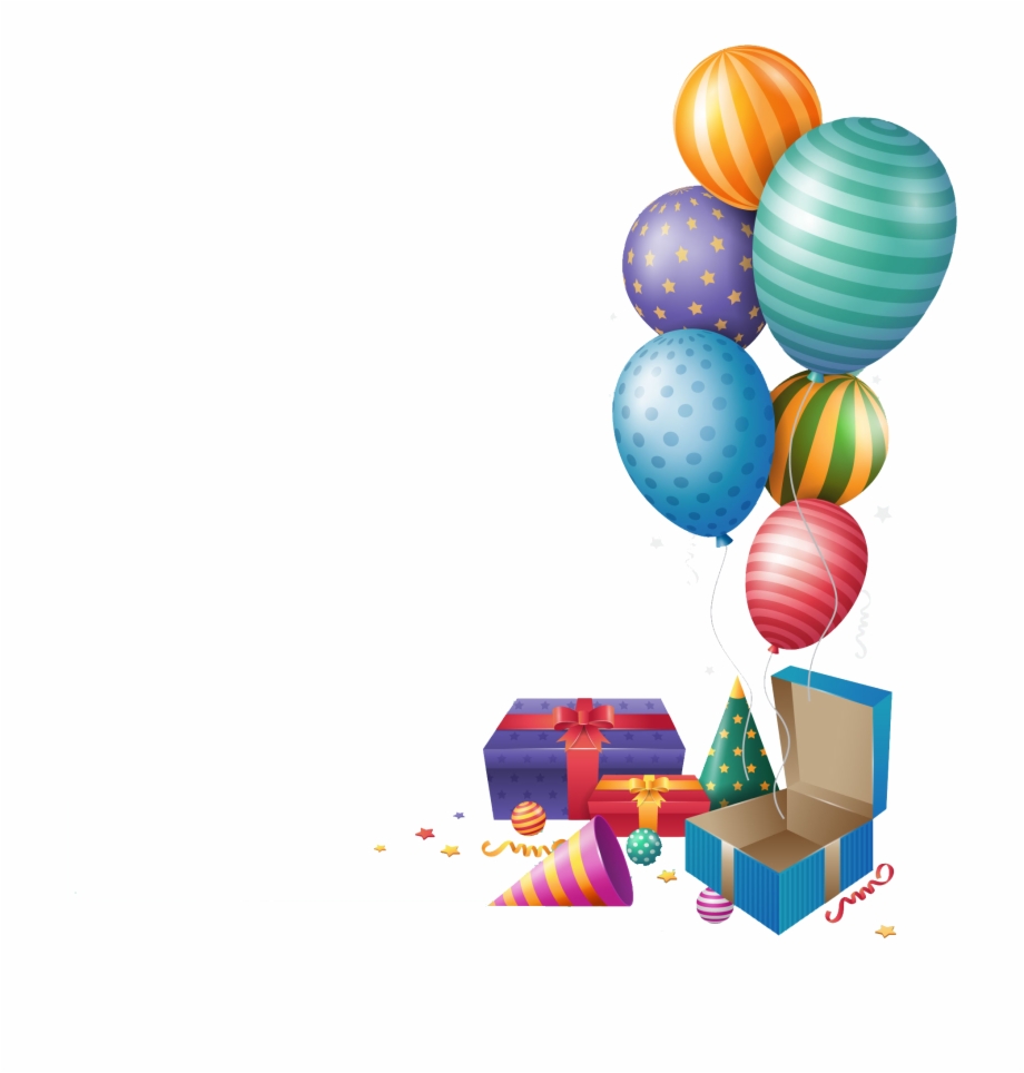 920x964 Happy Balloons Gift Vector