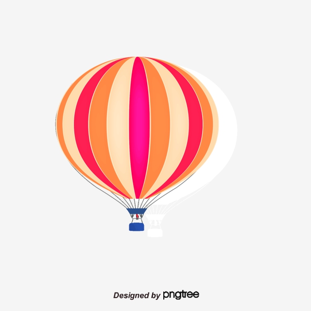 640x640 Stripe Balloon, Vector Png, Hot Air Balloon, Tourism Png
