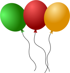 Balloons Vector Image