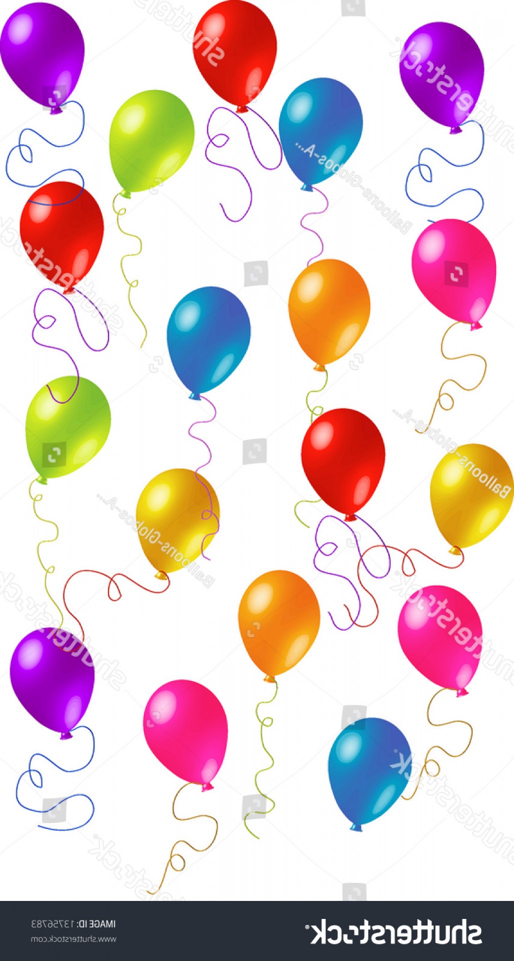 1028x1920 Random Beautiful Party Balloons Vector Soidergi