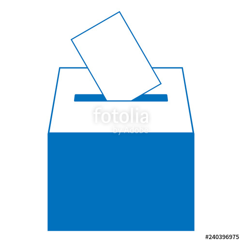 500x500 Ballot Box Icon Vector Illustration Of A Ballot Box For Election