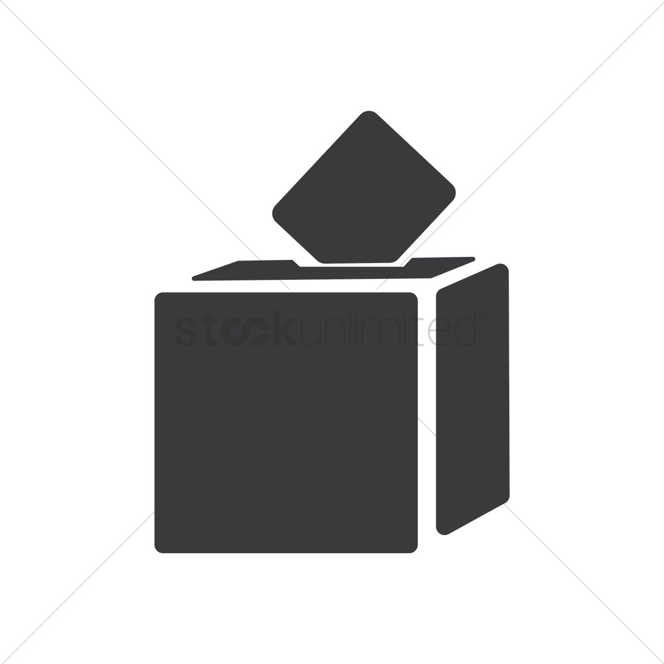 ballot box illustration vector free download