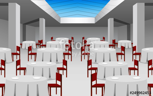 500x313 Chairs With Tables In The Ballroom Stock Image And Royalty Free