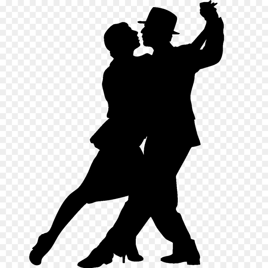 900x900 Ballroom Dance Tango Silhouette