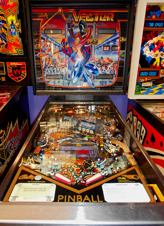 670x924 Must See Vintage Pinball Arcades Vintage Industrial Style