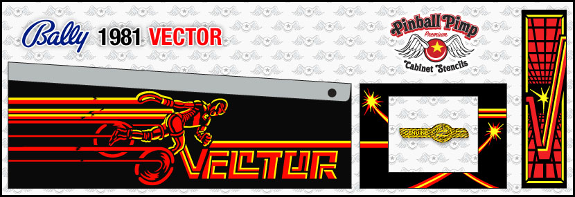 830x285 Bally Vector Pinball Cabinet Stencilspinball Pimp