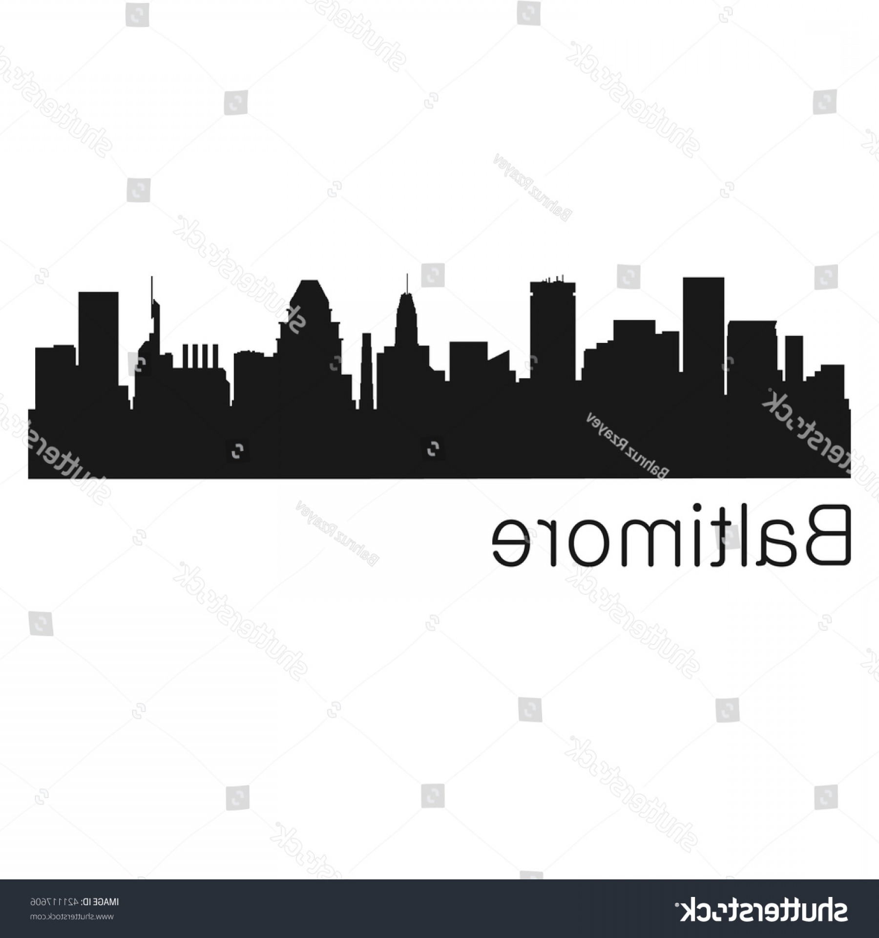 1800x1920 Shutterstock Baltimore City Vector Silhouette Soidergi