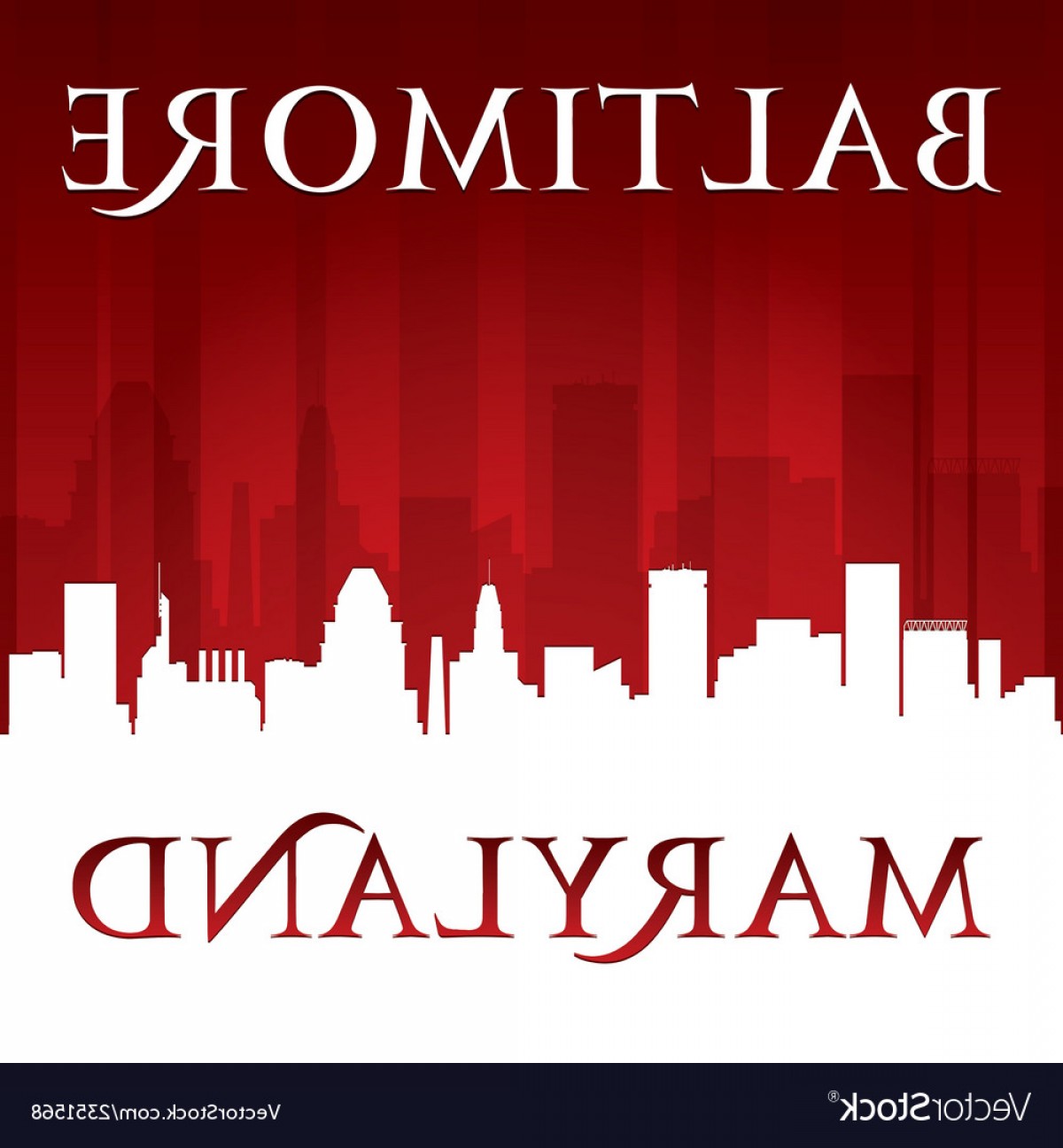 1200x1296 Baltimore Maryland City Skyline Silhouette Vector Soidergi