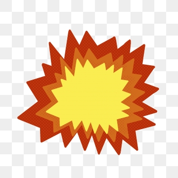 360x360 Free Download Vector Bam Cartoon Red Explosion Effect Png Images