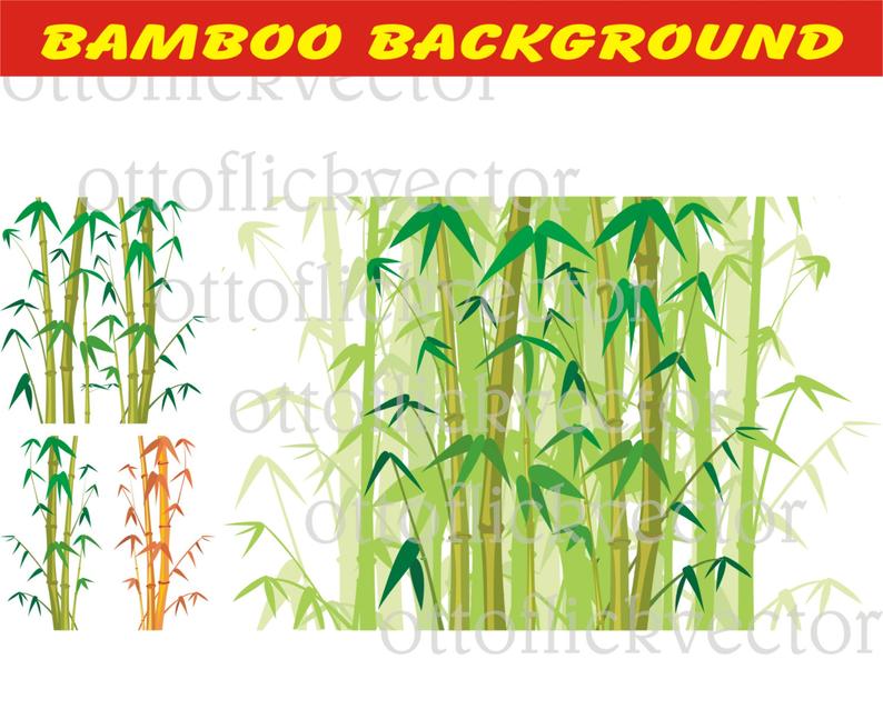 Bamboo Background Vector Clipart Cdr Png Etsy 794x638 Bamboo Background Vector Clipart Cdr Png Etsy