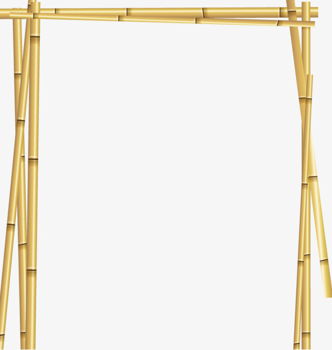 650x685 Vector Bamboo Border, Bamboo Vector, Bor
