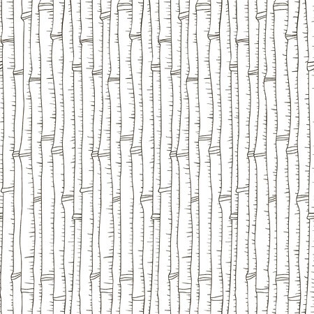 450x450 Seamless Vector Bamboo Pattern Ink Bamboo Texture Hand Drawn