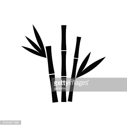 Bamboo With Leaves Vector Illustration Premium Clipart 416x416 Bamboo With Leaves Vector Illustration Premium Clipart